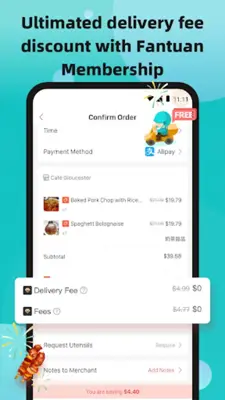 Fantuan Delivery-饭团外卖 android App screenshot 3